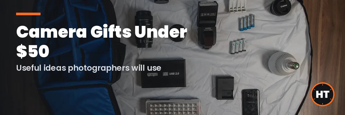 Camera gifts under $50 for photographers